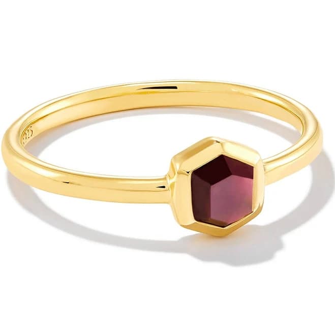 Kendra Scott Davie 18k Gold Vermeil Band Ring