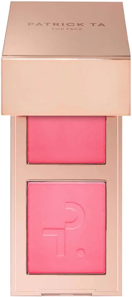 Patrick TA Mini Major Headlines Double-Take Crème & Powder Blush Duo