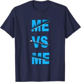 Blue Me/Me Blue Color Graphic T-Shirt