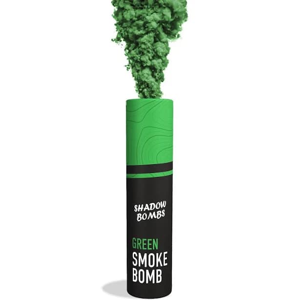Colored Smoke Bombs Green