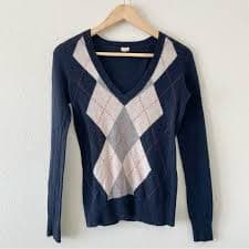 J. Crew | Sweaters | J Crew Argyle Sweater | Poshmark