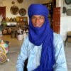 Blue Glass Ingal Tuareg Earrings - Community Projects Worldwide