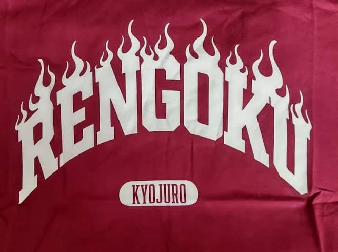 Demon Slayer Uniqlo Ut T-shirt Red Kimetsu No Yaiba - Japan Size L (us