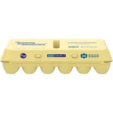 Kroger Grade A Large White Eggs - 18 Ct