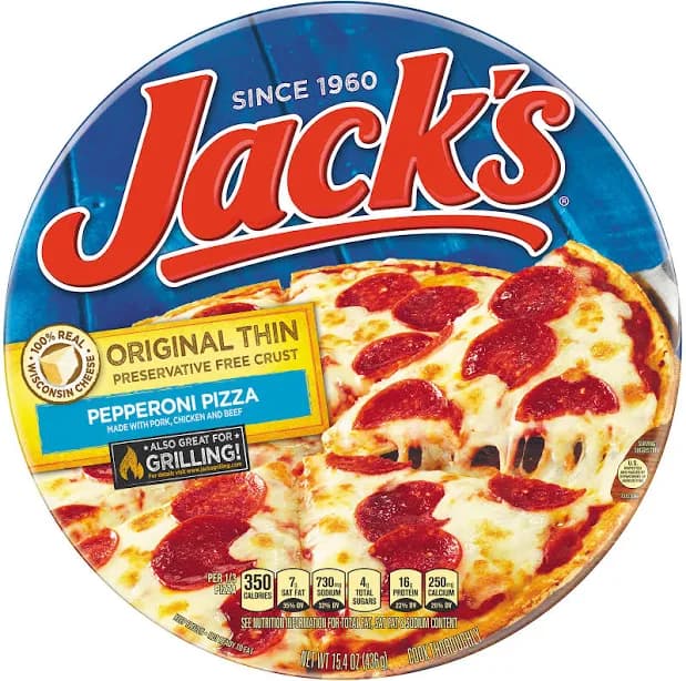 Jack's Original Thin Crust Pepperoni Pizza