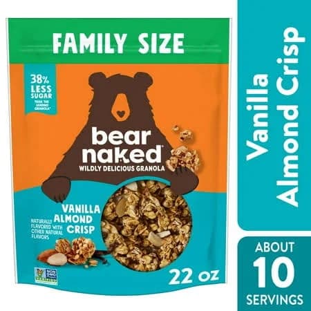 Bear Naked Granola Cereal Vanilla Almond Crisp