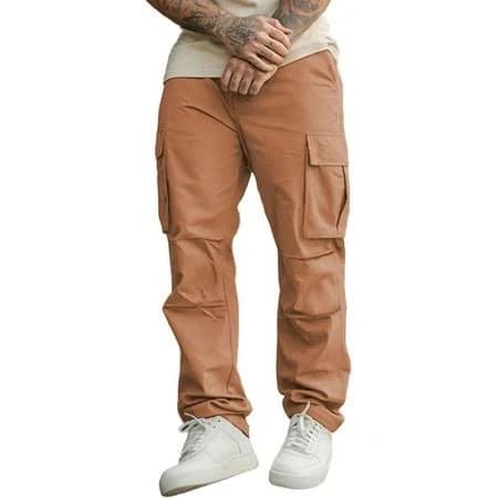 Men's Multi Zip Pocket Cargo Pants