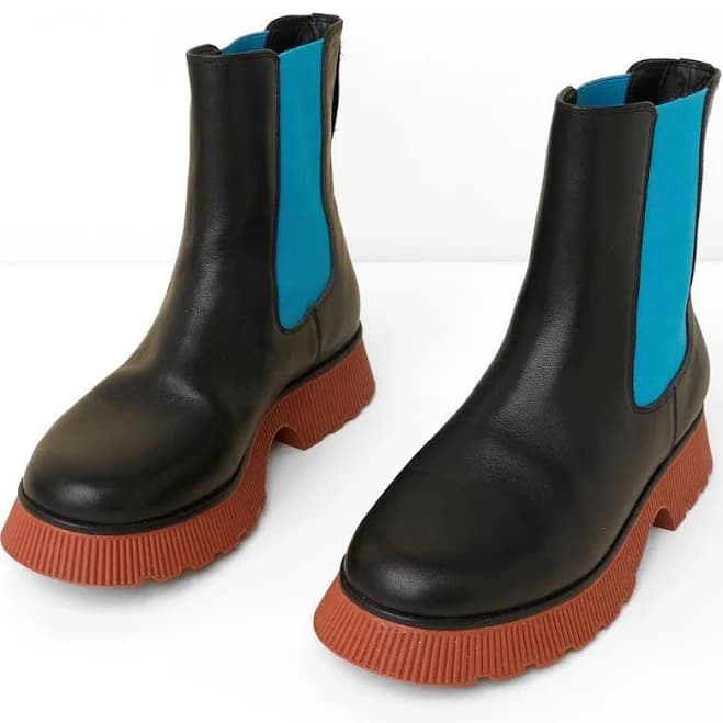 Charlotte Stone Women's Esmee Lug Sole Chelsea Boots