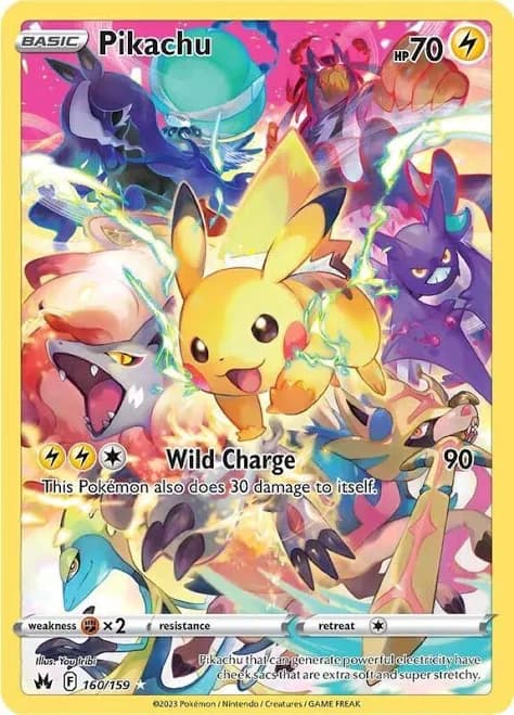 Ozzie Collectables Pikachu Crown Zenith