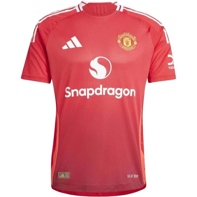 Men's adidas Manchester United Home Authentic Jersey 24/25