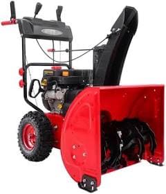 PowerSmart 24'' 212cc Self-Propelled Gas Snow Blower with Corded Electric Start DB7108B