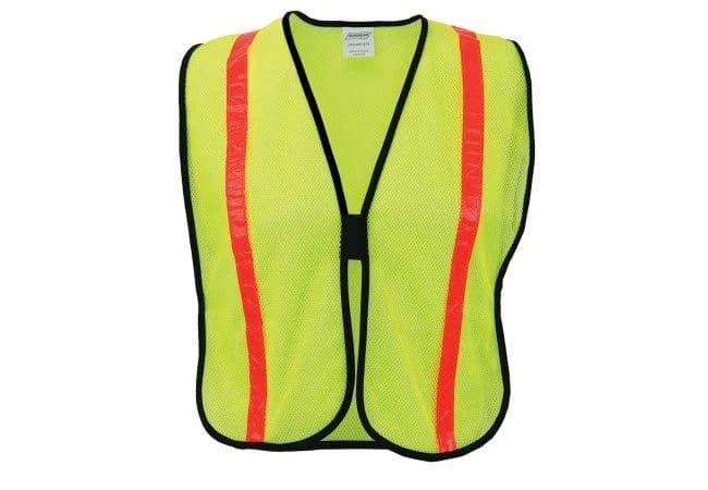 Ironwear Standard Polyester Safety Vest w/ 1" Reflective Tape 1216