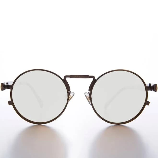 sunglass museum Round Goth Steampunk Sunglass
