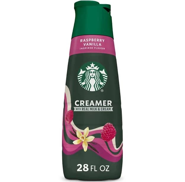 Starbucks Raspberry Vanilla Flavored Coffee Creamer
