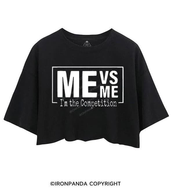 Ironpanda ME VS ME CROP TOPS