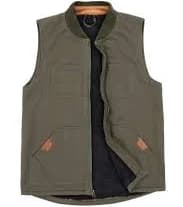 Men's Sherpa Lined Canvas Vest