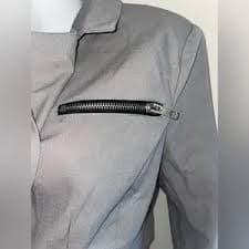 Fashion Nova | Jackets & Coats | Fashion Nova Office Flirting Cropped Blazer Pant Set Grey Large Long Sleeve Nwt | Poshmark