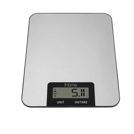 iHome Stainless Steel Digital Food Scale with Tare