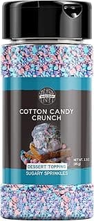 5 Tbsp of Cotton Candy Crunch, Ice Cream Topping, Dessert Topper