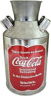 Coke Replica Milk Can, Red, 4-1/4 x 8" - 666217