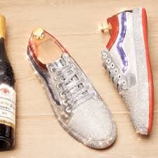 LOW TOP BAD A$$ KICKS GHOST "CAVIAR" "ARCTIC ICE" "CHAMPAIGNE" – Pisani Maura