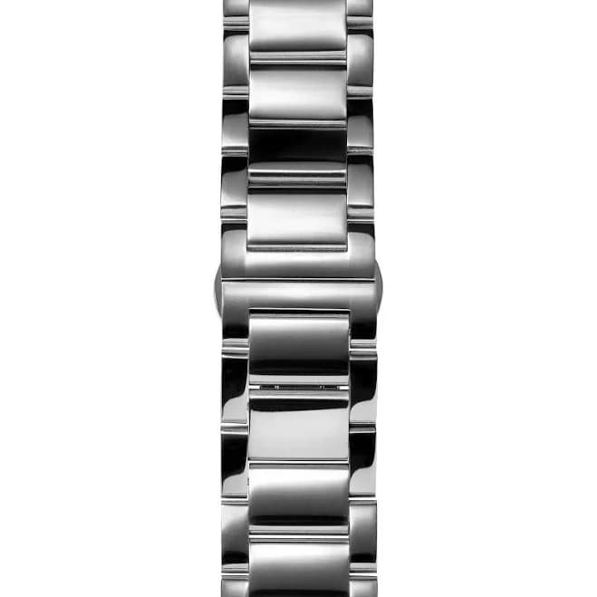 18mm Gold-Tone Stainless Steel Watch Strap – Quick Release for Men