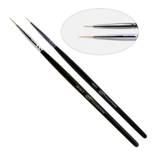 PNB Set NO 1 Gel polish liner design brush 2pcs nylon striper nail art brushes