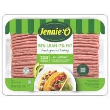 JENNIE-O TURKEY STORE JENNIE-O Ground Turkey 93% Lean / 7% Fat - 1 lb. tray, 16 OZ