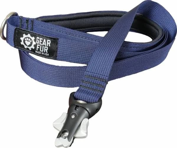 5' Single Flat Webbing Leash