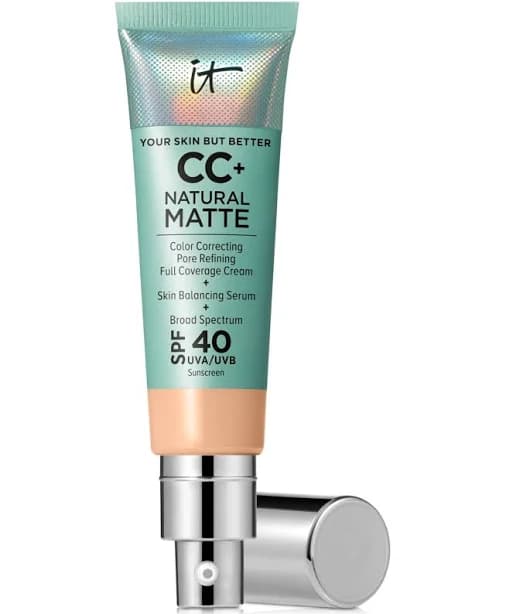 IT Cosmetics CC+ Cream Natural Matte Foundation SPF 40