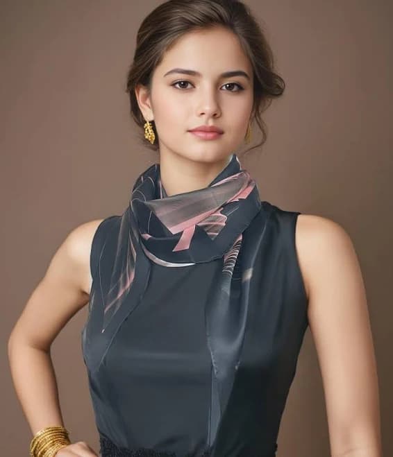 Silk Diamond Scarf