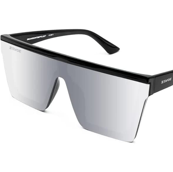 Nolan Bros Oversized Shield Sunglasses