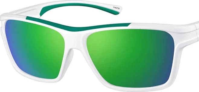 Zenni Men's Square RX Blokz Blue Light Sunglasses