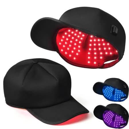 LED Red and Blue Light Hair Growth Cap