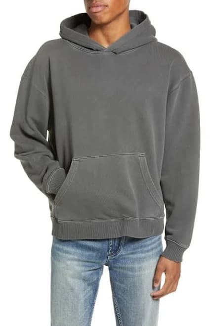 Elwood Men's Core Oversize Organic Cotton Brushed Terry Hoodie