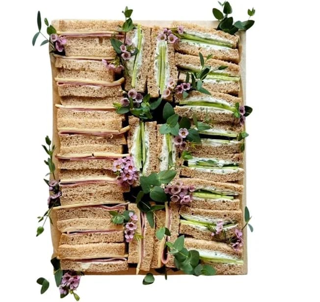 Tea Sandwich Board Curated Assortment Styled & Ready to Serve
