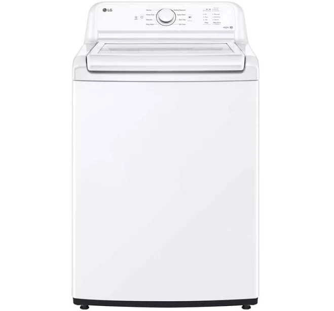 LG 4.1 Cu Ft Top Load Washer with Agitator wt6105c
