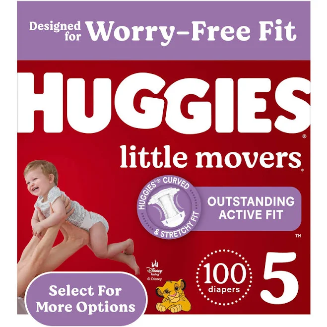 Baby Diapers Huggies Little Movers