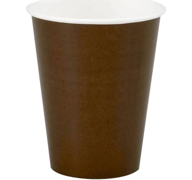 Amscan Chocolate Brown Paper Cups