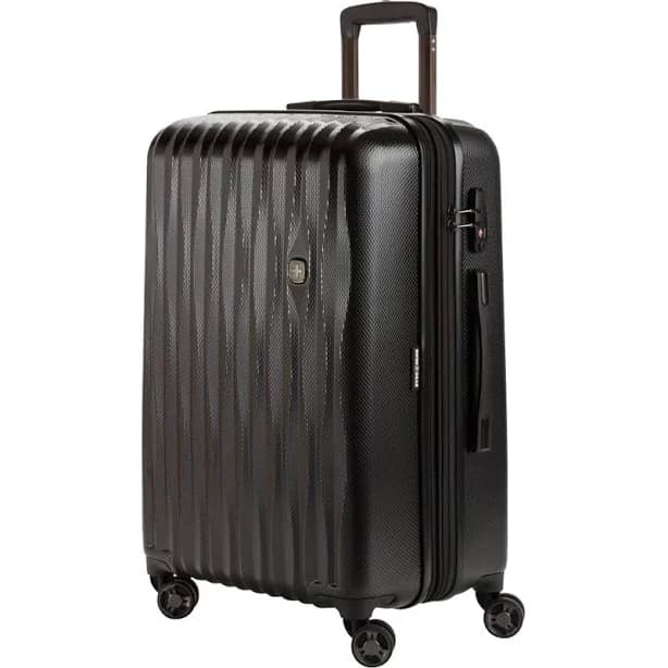 SWISSGEAR Energie Hardside Large Checked Spinner Suitcase