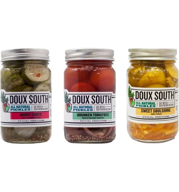 Doux South Artisan Pickle Sampler