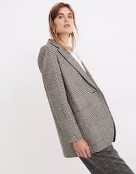 Larsen Blazer in Glen Plaid | Madewell