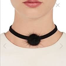 Jules Smith | Jewelry | Mink Pom Pom Choker Necklace Nwt | Poshmark