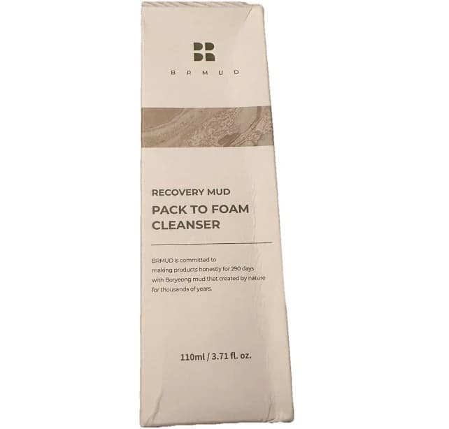 Brmud Recovery Mud Pack To Foam Facial Cleanser Cardi B Cleanser