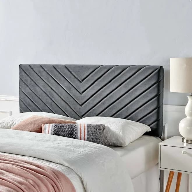 Modway Alyson Angular Channel Tufted Performance Velvet Headboard