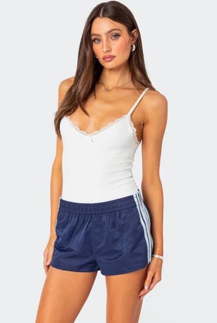 Edikted Women's Gloria Ribbed Bodysuit