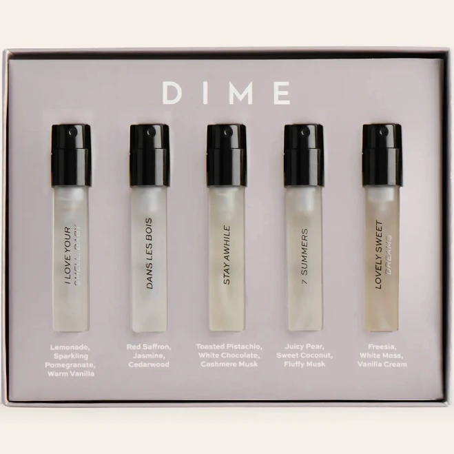 Dime Perfume Sampler Kit