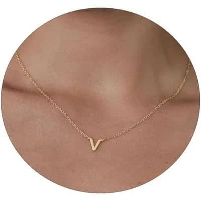 14K Gold Plated Dainty Heart Pendant Necklace