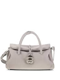Zanellato Small Dotta Tote Bag | Grey | FARFETCH ID