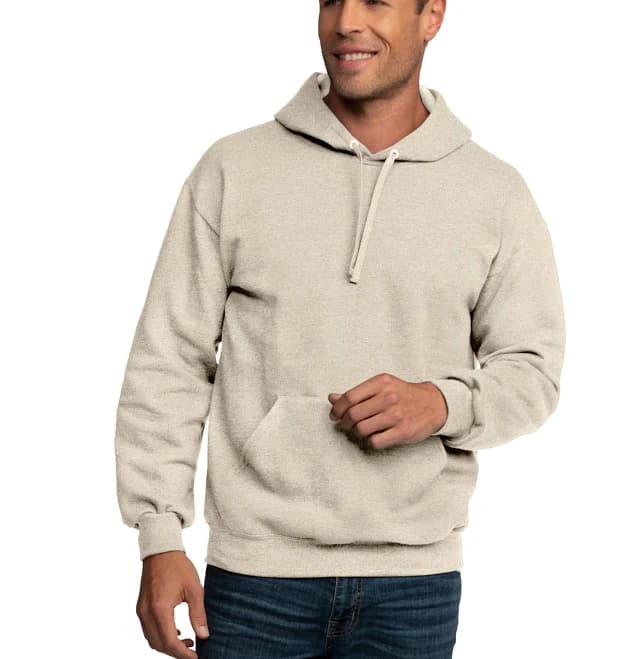 Fruit of the Loom Men's Eversoft Fleece Pullover Hoodie